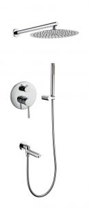 Душевая система скрытого монтажа Grocenberg GB5099CR-1 Хром